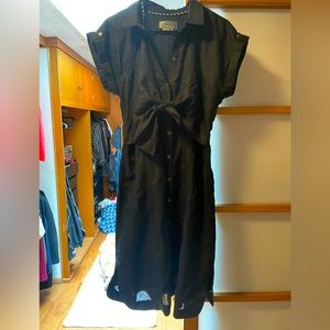 Anthropologie Tie Dress